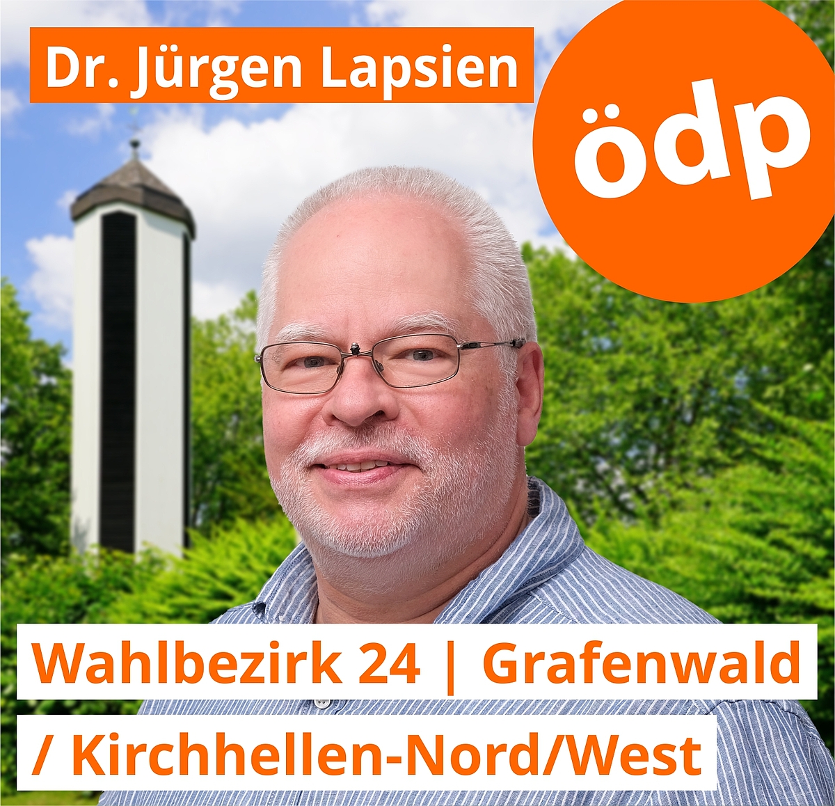 Dr. Jürgen Lapsien | Wahlbezirk 24 | Grafenwald / Kirchhellen-Nord/West