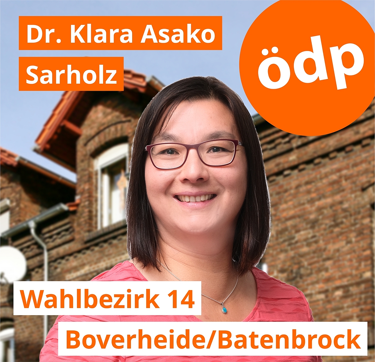 Dr. Klara Asako Sarholz | Wahlbezirk 14 | Boverheide/Batenbrock