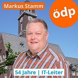 Markus Stamm, Platz 2 der Liste für den Rat