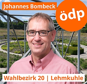 Johannes Bombeck | Wahlbezirk 20 | Lehmkuhle Johannes Bombeck | Wahlbezirk 20 | Lehmkuhle