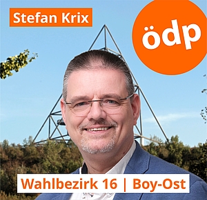 Stefan Krix | Wahlbezirk 16 | Boy-Ost Stefan Krix | Wahlbezirk 16 | Boy-Ost
