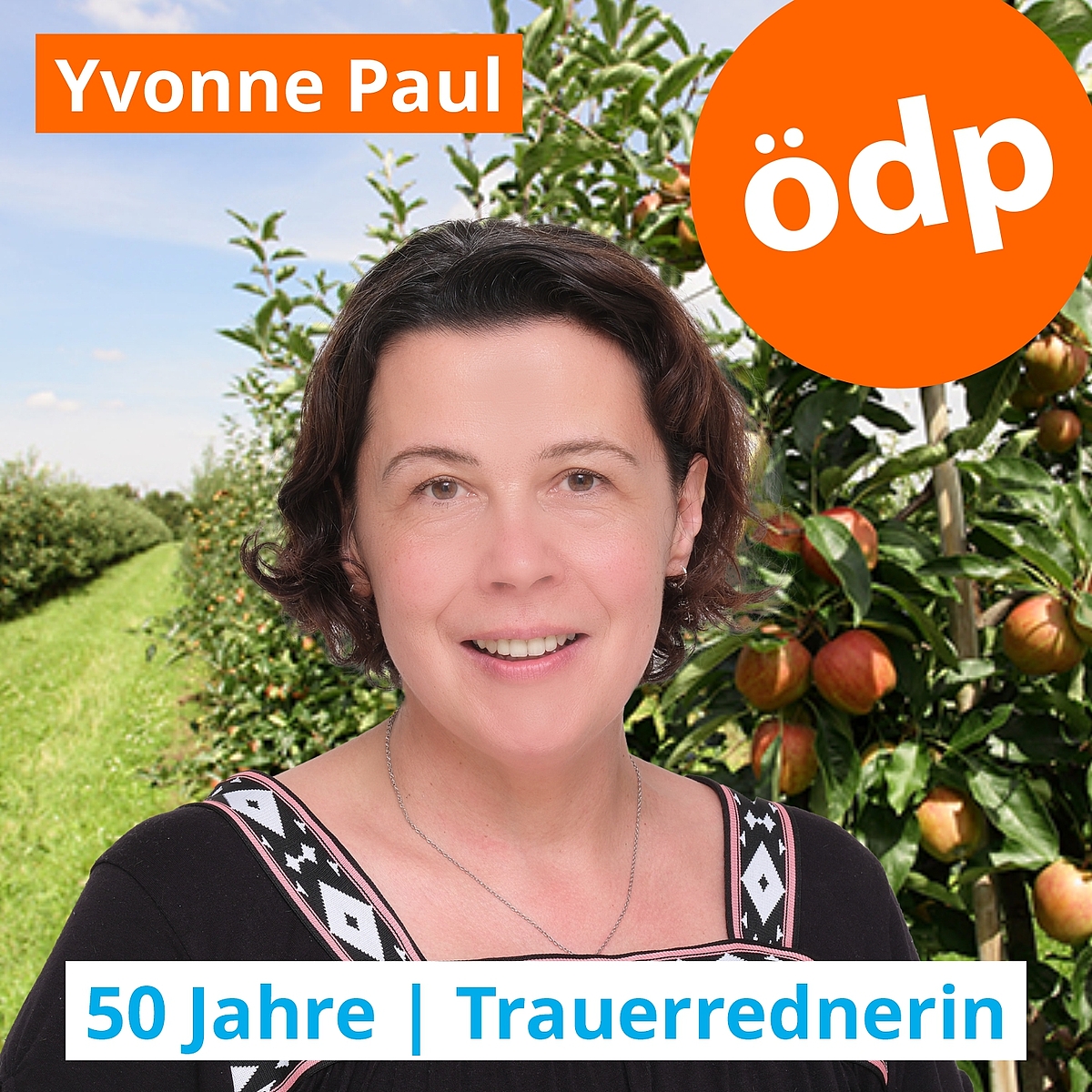 Yvonne Paul | 50 Jahre | Trauerrednerin