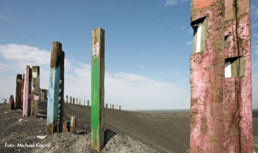 Steelen auf der Halde Haniel